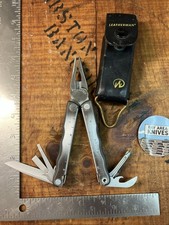 leatherman kick multi tool + sheath with 6 tools suvival cammping picture