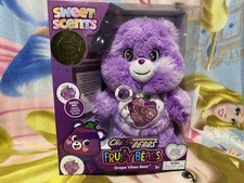3000 ONLY LIMITED ED SWEET SCENTS FRUITY BEARS GRAPE VIBES AUSTRALIAN CARE BEAR picture