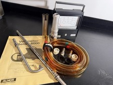 Alnor Velometer Series 6000 Air Velocity Kit w/ All Accessories + Case (EX-USAF) picture