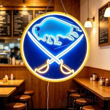 US STOCK Buffalo Sabres LED Neon Sign 16
