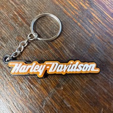 Harley Davidson Bar & Shield Key Chain Ring Fob picture