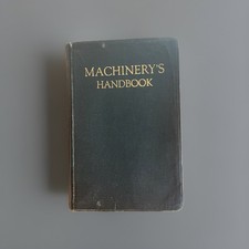 Machinery's Handbook 6th Ed 1924 Industrial Press Machine Shop Vintage Enlarged picture