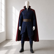 Doctor Strange Cosplay Costume Marvel Sorcerer Cloak Tunic Halloween Outfit Men picture