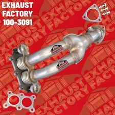 100-3091 FRONT EXHAUST FLEX PIPE FITS 1993-1999 VOLKSWAGEN GOLF 2.0L ENG picture