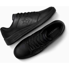 Converse Day One Court OX Triple Black Sneakers A16195C Mens Size 5 Womens 6.5 picture