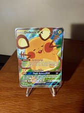Pokémon TCG Dedenne GX Promo Full Art Alternate Card 195a/214 picture