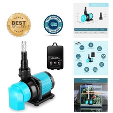 Versatile 400GPH Aquarium Pump - Quiet 15W DC Submersible with Adjustable Speeds picture