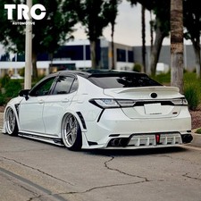 BMW Style LED Tail Lights For 2018-2024 Toyota Camry w/ Center Light Clear White picture