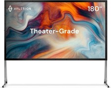 Valerion Outdoor Projector Screen, 3-Min Setup,4K/8K UHD Support, 16:9 HD picture