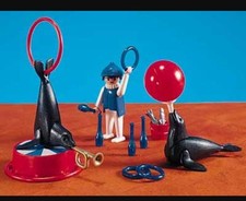 Playmobil 7020 Seal Act With Handler Add On Nisb LL2 picture