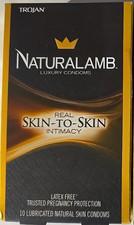 Trojan Naturalamb Lambskin Condoms - 10 Count Box (EXP 11/2026) picture