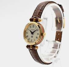 Vintage [Exc+5] GUCCI 2000L Sherry Line 21mm Quartz Women's Watch Japan picture