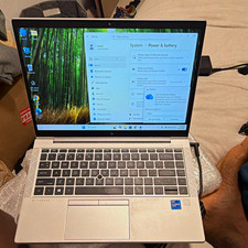 HP EliteBook 14in Silver Laptop Intel Core i7 16GB RAM 512GB SSD Win 11 picture