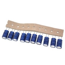 10x 25V 1000uF ELNA Blue Electrolytic Capacitors Volume 1000uF25V 10x16 mm picture