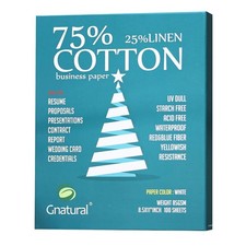 75% Cotton 25% Linen Paper, 85gsm Inkjet Printing Paper, 8.5