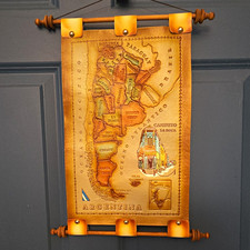 Argentina Country Wall Map Wall Hanging - Buenos Aires Caminito La Boca picture