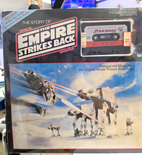 John Williams Empire Strikes Back Story Cassette Buena Vista 6102B Orig Cover picture
