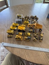 Huge Lot Mostly Metal Small Caterpillar Toy Tractors ERTL Hot Wheels More picture