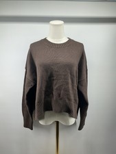 Quince Womens 100% Organic Cotton Boyfriend Crew Sweater picture