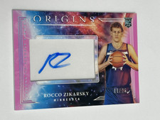 2025-26 Origins ROCCO ZIKARSKY Rookie Acetate Autographs Auto #11/25 #RAA-ZIK picture