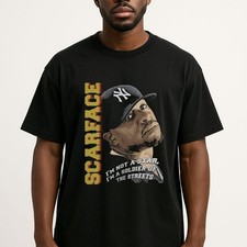 Retro Scarface Rapper Tee, Vintage Scarface Rap T-shirt, Hip Hop Fan Nostalgia picture