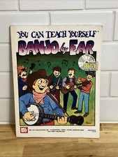 Vtg MEL BAY YOU CAN TEACH YOURSELF BANJO BY EAR By Jack Hatfield 1995 picture