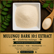 Mulungu Bark 10:1 Extract Erythrina mulungu Wild Crafted Powder | Amazon | USA picture