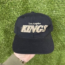 Vintage Starter Los Angeles Kings Motion Script SnapBack Hat NHL RARE READ DESC. picture