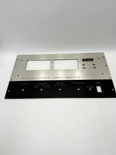 McIntosh MC2500 Original Metal Front Panel Faceplate Silver Black OEM picture