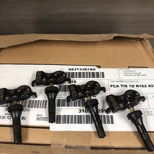 4 Pack OEM Continental Chrysler Dodge Jeep TPMS Tire Pressure Sensor 68313387AC picture