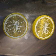 Sonic Drive In Unreleased lemon hair clips set of 2 picture