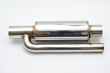 1320 Performance ultra quiet SHORT QW resonator muffler universal 3