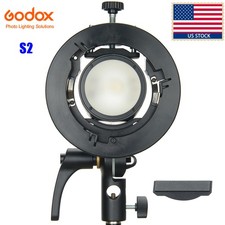 GODOX S2 Speedlite Bracket Bowens Mount Holder for Godox V1 Pro V100 AD200ProII picture