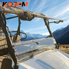For Kawasaki Mule Pro FXT DX 2-in-1 Flip Windshield Scratch Resistant 2015-2025 picture