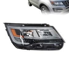 16-19 Ford Explorer Limited/Platinum/XLT Headlight w/ LED DRL Right Passenger picture