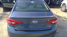2015-2017 Hyundai Sonata Sedan Trunk Lid X8 Nouveau Blue Spoiler Rear Camera OE picture