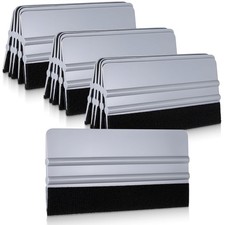 15 Pack Plastic Vinyl Squeegee, 6 Inch Felt Edge Squeegee for Tint Film Decal, V picture