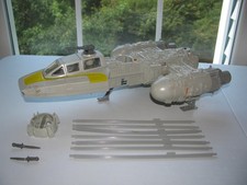 Vintage Star Wars Y-Wing Fighter (Incomplete), 7 original struts, 1983 Kenner picture