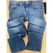Arizona Jean Co Super Skinny Jeans Womens 0 Average Medium Wash Blue Denim picture