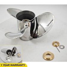 For Yamaha Reliance Stainless Steel prop 15 14 1/2 150-300HP 68F-45970-20-00 NEW picture