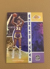 2019-20 Panini Donruss Optic - Winner Stays Magic Johnson #1 Purple Prizm picture