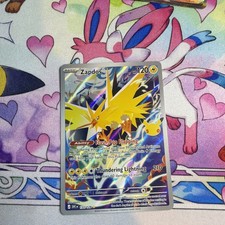 Pokémon TCG 30th Anniversary  Zapdos 133/128 Illustration Rare NM ENG picture
