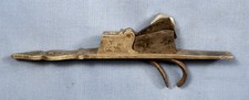 Vintage SxS Shotgun TRIGGER ASSEMBLY Engraved Plate  (F183) picture