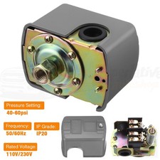 40-60 PSI Well Water Pump Pressure Control Switch Adjustable Double Spring Pole picture