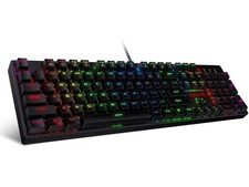 Redragon K582 SURARA RGB LED Backlit Mechanical Gaming Keyboard with 104 picture