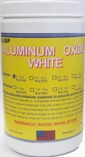 ALUMINUM OXIDE 50 micron WHITE 5 LB Polishing Blasting Media Abrasive Tumbling picture