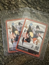 NARUTO x NY Yankees CP-001 Chakra Card 2026 Exclusive Yankee Stadium Promo Card picture