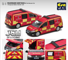 ERA Car Volkswagen Caddy Maxi UK Fire Rescue Limited Edition 1/64 picture