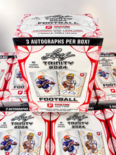 2024 Leaf Trinity NFL Football Box w/3 Autos & Free S&H picture