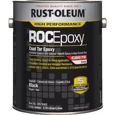 Rust-Oleum C9578402 1 Gal. Coal Tar Epoxy, Black picture